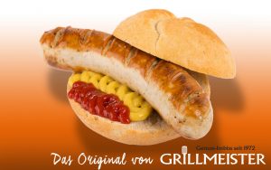 Grillmeister Weisse Bauernbratwurst vom Grill